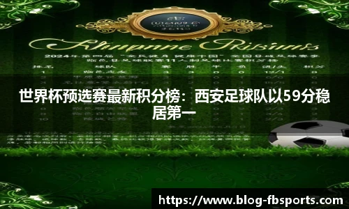世界杯预选赛最新积分榜:西安足球队以59分稳居第一